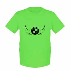 Детская футболка BMW eyes - PrintSalon