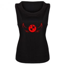 Женская майка BMW eyes - PrintSalon