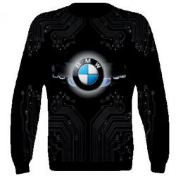 3D свитшот BMW flies the logo