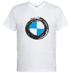 Чоловіча футболка з V-подібним вирізом BMW Graffity - PrintSalon