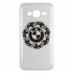 Чехол для Samsung J3 2016 BMW in the circle of fire - PrintSalon
