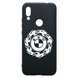 Чехол для Xiaomi Redmi 7 BMW in the circle of fire - PrintSalon
