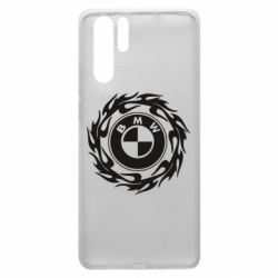 Чехол для Huawei P30 Pro BMW in the circle of fire - PrintSalon