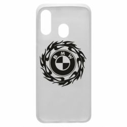 Чехол для Samsung A40 BMW in the circle of fire - PrintSalon