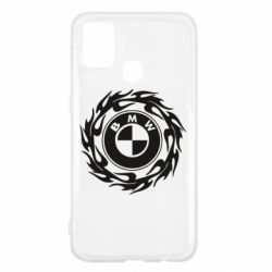 Чехол для Samsung M31 BMW in the circle of fire - PrintSalon