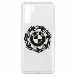 Чехол для Oppo A91/Reno3 BMW in the circle of fire - PrintSalon