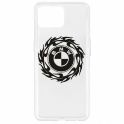 Чехол для Oppo Reno 4 Lite BMW in the circle of fire - PrintSalon