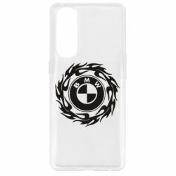 Чехол для Oppo Reno 4 Pro BMW in the circle of fire - PrintSalon