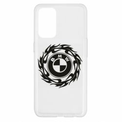 Чехол для Oppo Reno 5 4G BMW in the circle of fire - PrintSalon