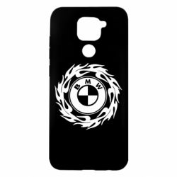 Чехол для Xiaomi Redmi Note 9/Redmi 10X BMW in the circle of fire