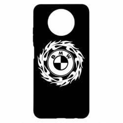 Чехол для Xiaomi Redmi Note 9 5G/Redmi Note 9T BMW in the circle of fire