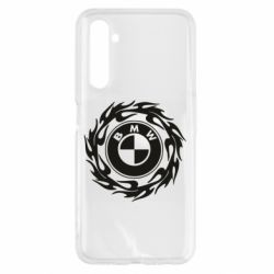 Чехол для Realme 6 BMW in the circle of fire - PrintSalon