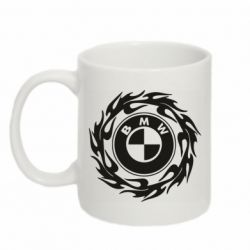 Чашка 320ml BMW in the circle of fire - PrintSalon