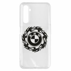 Чехол для Realme 6 Pro BMW in the circle of fire - PrintSalon