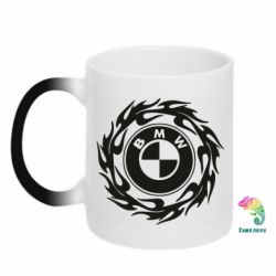 Чашка-хамелеон BMW in the circle of fire