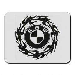 Коврик для мыши BMW in the circle of fire - PrintSalon