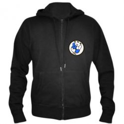 Чоловіче худі на блискавці BMW is Life