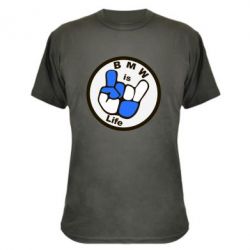 Камуфляжна футболка BMW is Life - PrintSalon