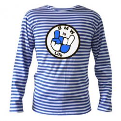 Тільник з довгим рукавом BMW is Life - PrintSalon