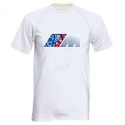 Мужская футболка для спорта BMW logo 1 - PrintSalon