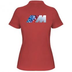 Женское поло BMW logo 1 - PrintSalon