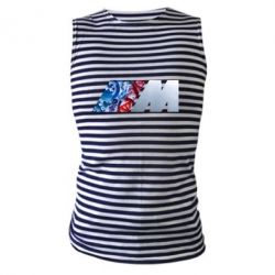 Майка-тельняшка BMW logo 1 - PrintSalon