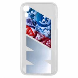 Чехол для iPhone XR BMW logo 1 - PrintSalon