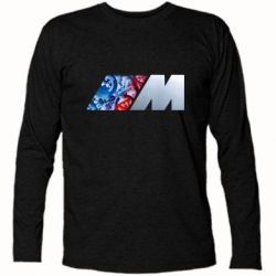 Футболка с длинным рукавом BMW logo 1 - PrintSalon