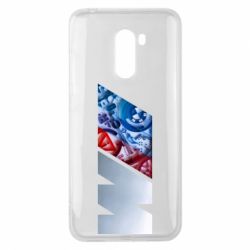 Чехол для Xiaomi Pocophone F1 BMW logo 1 - PrintSalon