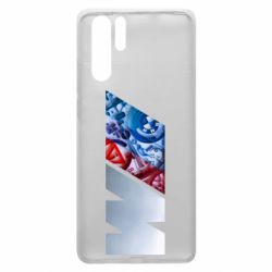 Чехол для Huawei P30 Pro BMW logo 1 - PrintSalon