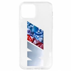 Чехол для iPhone 12 BMW logo 1 - PrintSalon