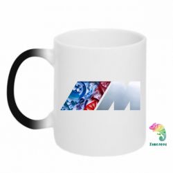 Чашка-хамелеон BMW logo 1