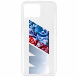 Чехол для Oppo Reno 4 Lite BMW logo 1 - PrintSalon