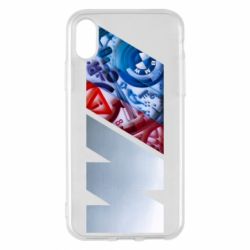 Чехол для iPhone X/Xs BMW logo 1 - PrintSalon