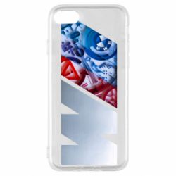 Чехол для iPhone SE 2022 BMW logo 1 - PrintSalon