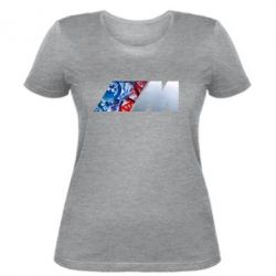 Женская футболка BMW logo 1 - PrintSalon