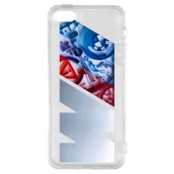 Чехол для iPhone5/5S/SE BMW logo 1 - PrintSalon