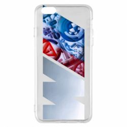 Чехол для iPhone 6 Plus/6S Plus BMW logo 1 - PrintSalon