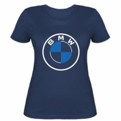 Женская футболка BMW logo 2020 - PrintSalon