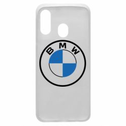 Чехол для Samsung A40 BMW logo 2020 - PrintSalon