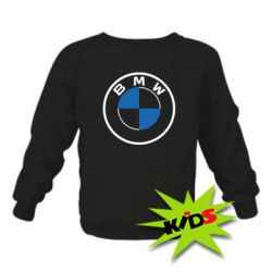 Детский свитшот BMW logo 2020 - PrintSalon