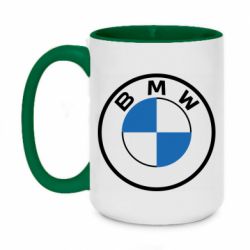 Чашка двухцветная 420ml BMW logo 2020 - PrintSalon