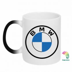 Чашка-хамелеон BMW logo 2020 - PrintSalon