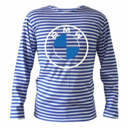 Тельняшка с длинным рукавом BMW logo 2020 - PrintSalon