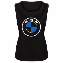 Женская майка BMW logo 2020 - PrintSalon