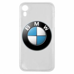 Чехол для iPhone XR BMW Logo 3D - PrintSalon