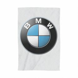 Полотенце с принтом BMW Logo 3D - PrintSalon