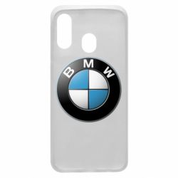 Чехол для Samsung A40 BMW Logo 3D - PrintSalon