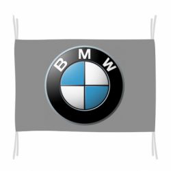 Флаг BMW Logo 3D - PrintSalon