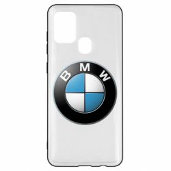 Чехол для Samsung A21s BMW Logo 3D - PrintSalon
